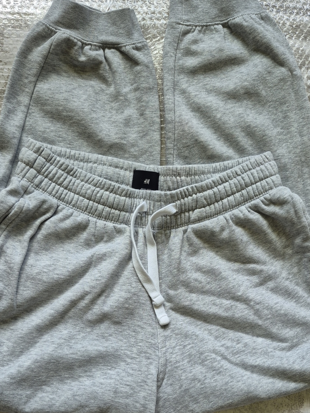 H&M NWOT Gray Drawstring Sweatpants